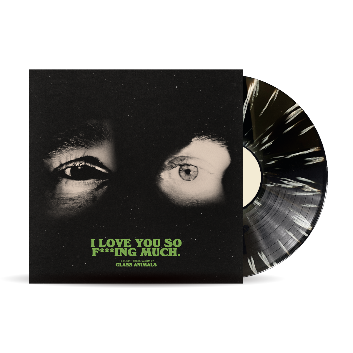 Glass Animals - I Love You So F***ing Much: Black and White Splatter Vinyl