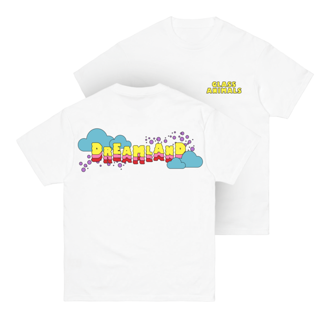 Glass Animals - Dreamland White Shirt