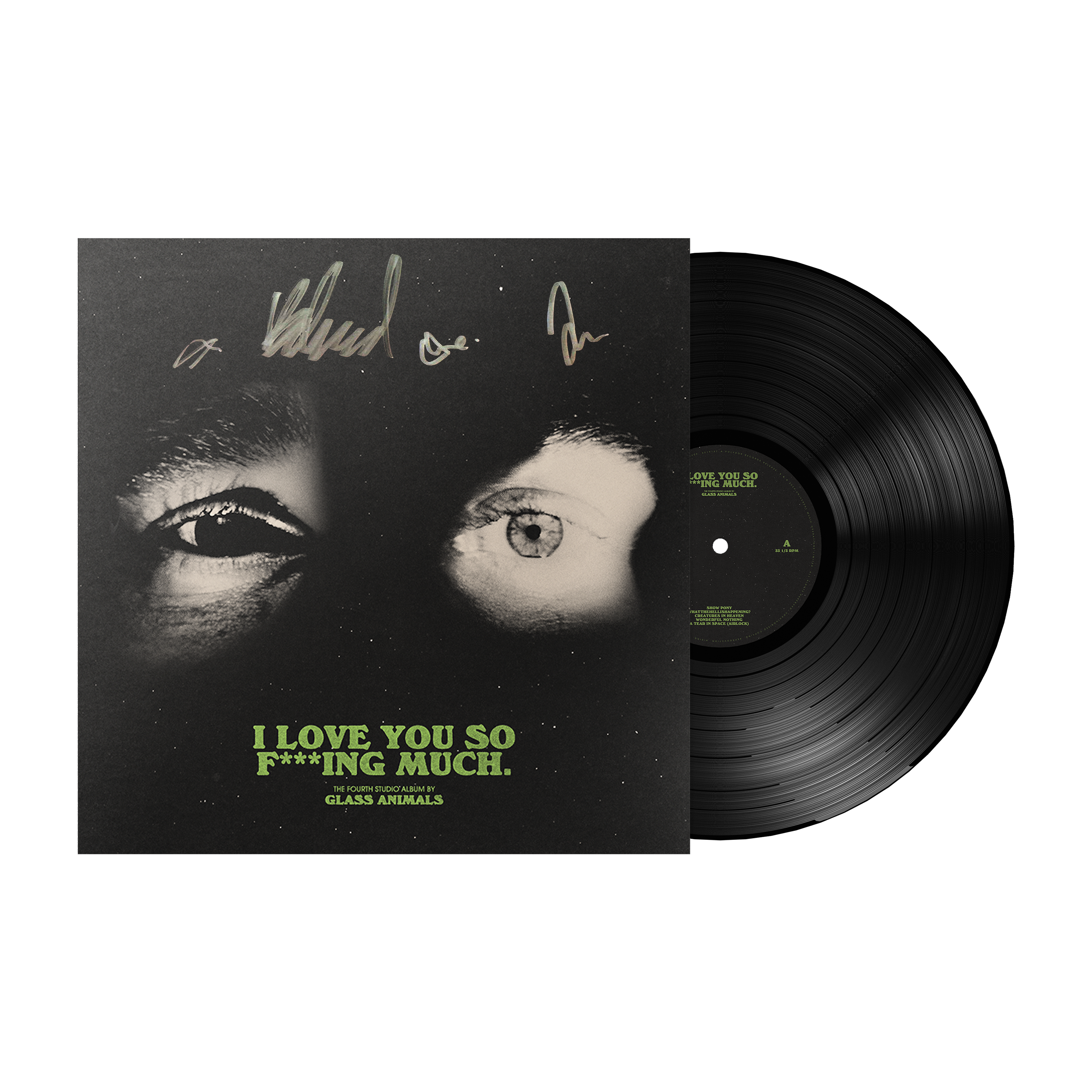 GLASS ANIMALS ILYSFM レコード サイン GLASS ANIMALS ILYSFM レコード サイン