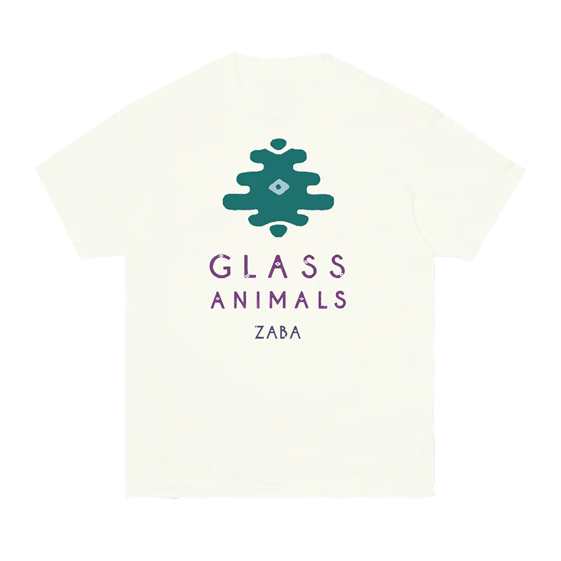 White Zaba Logo T-Shirt + ZABA (Zoetrope Edition)