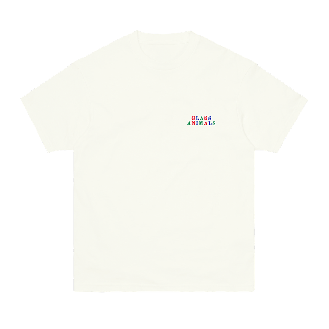 White Zaba Peanut Butter Vibes T-Shirt - Glass Animals