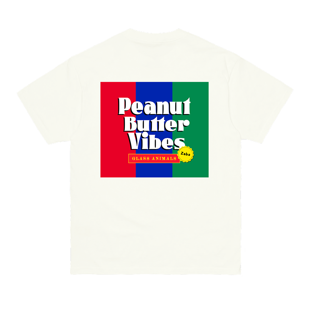 Glass Animals - White Zaba Peanut Butter Vibes T-Shirt