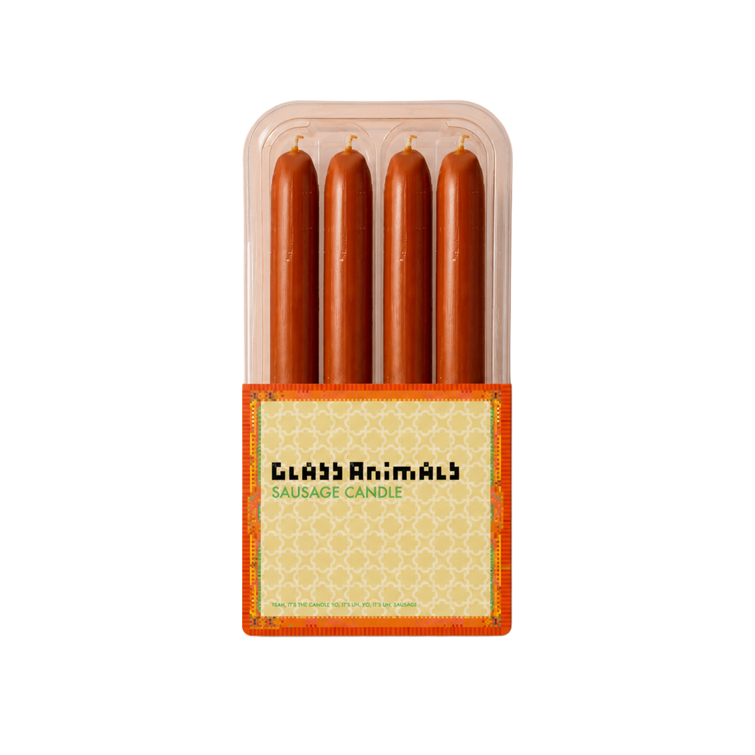 Four-Pack Sausage Candle