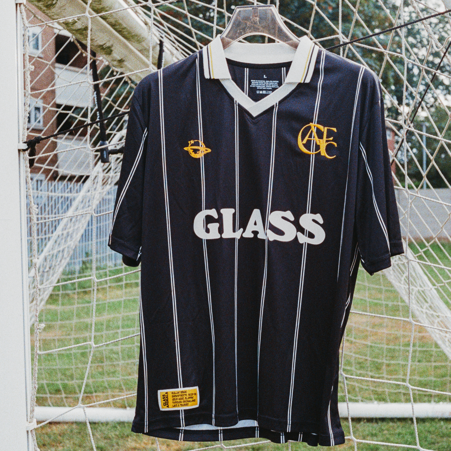 Glass Animals - Glass Animals Black & Gold Football Shirt