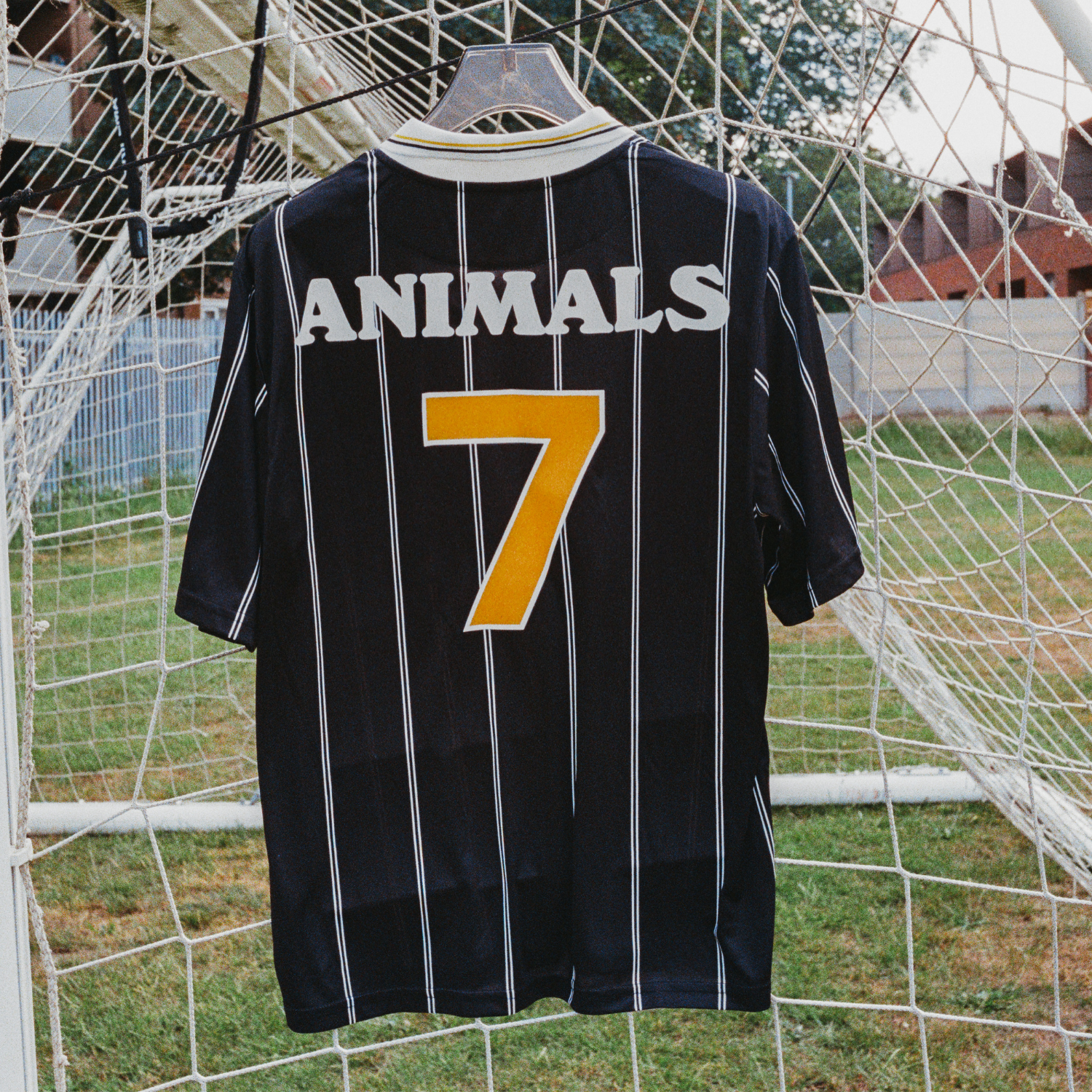 Glass Animals - Glass Animals Black & Gold Football Shirt
