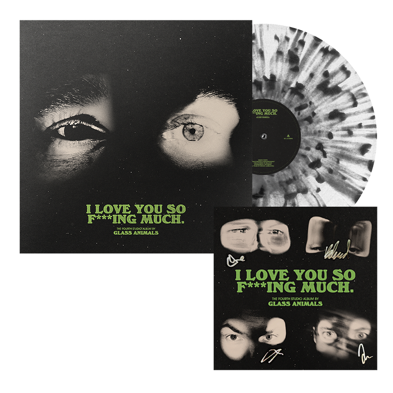 ILYSFM: Limited Edition Black and Clear Splatter Vinyl + Signed Art Ca ...