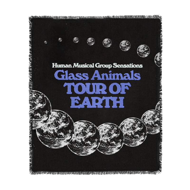 Glass Animals - Tour of Earth Moon Blanket.