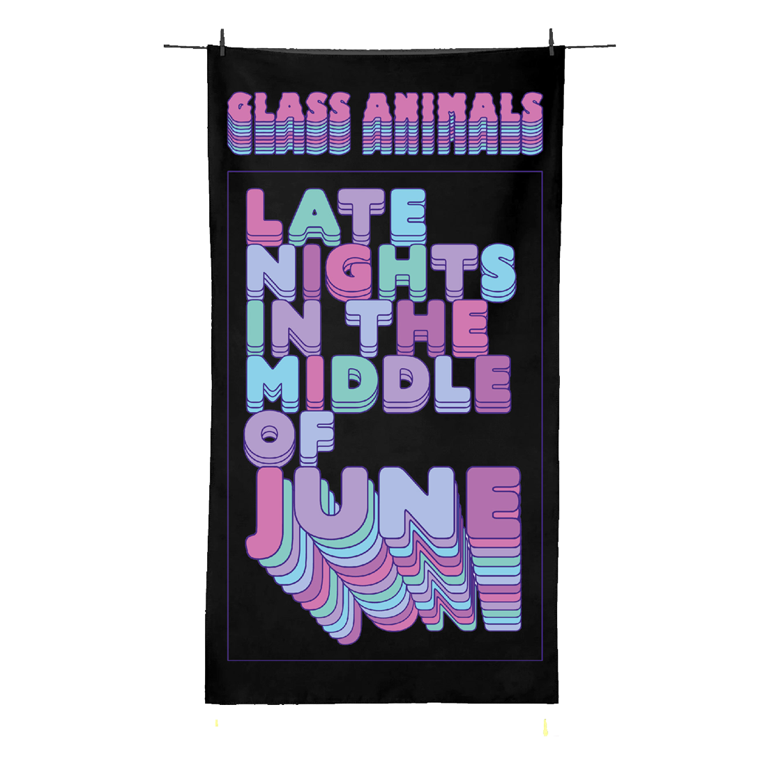 Glass Animals - Heatwaves Beach Towel