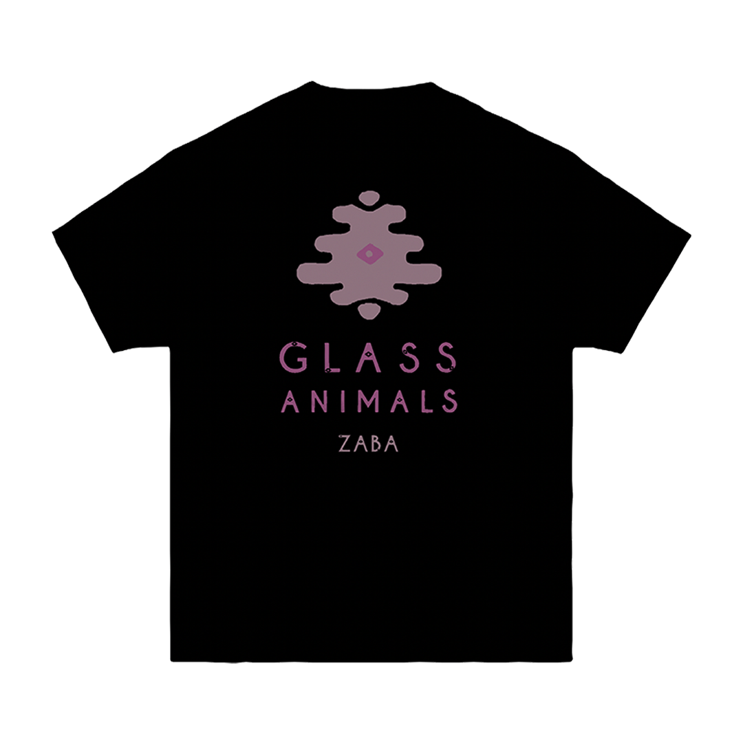 Glass Animals - Black Zaba Logo T-Shirt